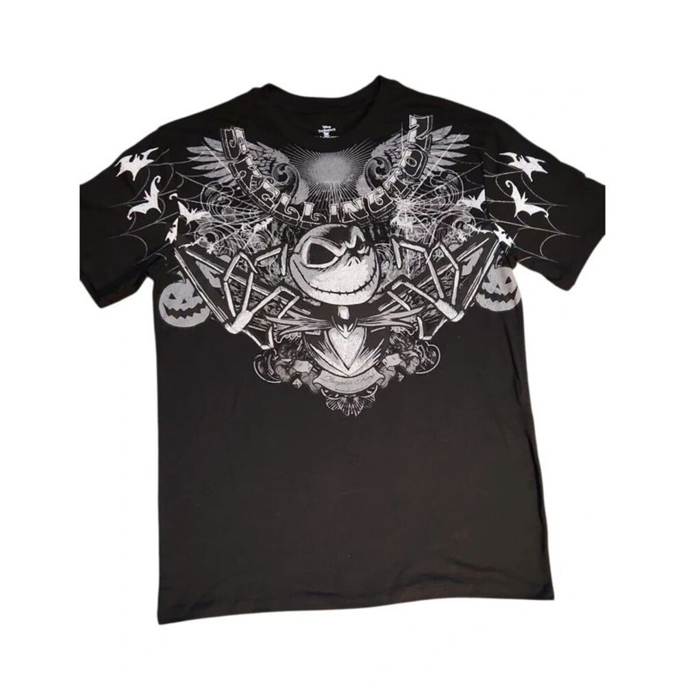 Nightmare Before Christmas Jack Skellington Tee M Women’s XL P2P 22-24